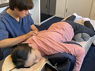 痛くない最先端徒手療法 ライラックローズ健康整体院 整体スクール授業画像
